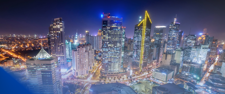 Photo of Makati Skyline where Crowe Philippines is located